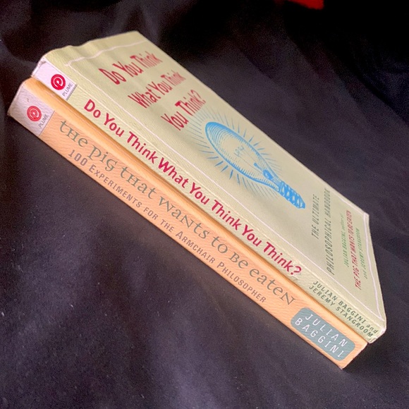 The Pig That Wants to Be Eaten & Do You Think What You Think You Think? Books - Picture 2 of 6